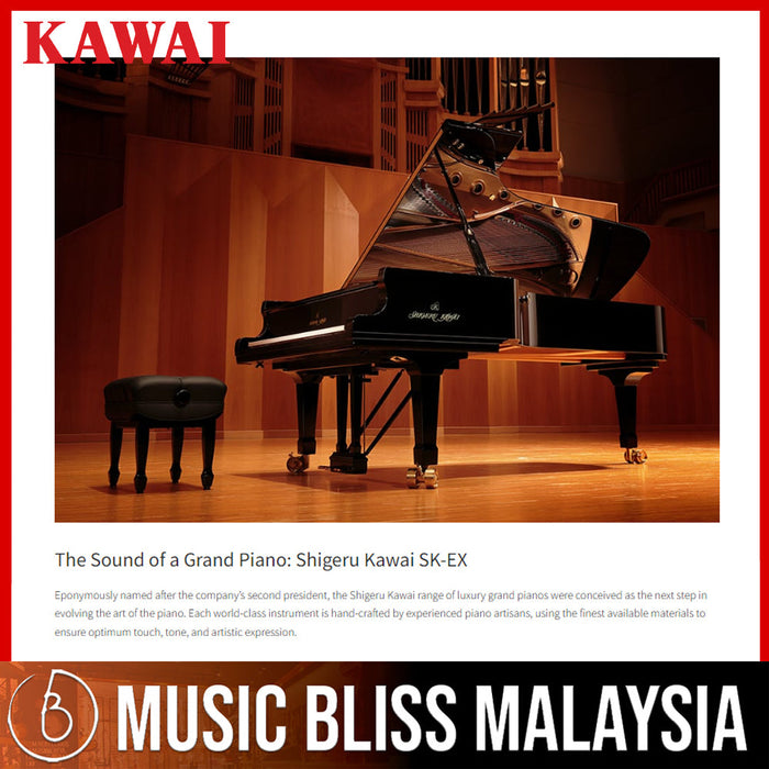 Kawai CA901 88-key Digital Piano - Black - Music Bliss Malaysia