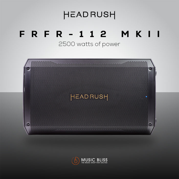 Headrush FRFR-112 MKII 2500W 1x12" Powered Guitar Cabinet