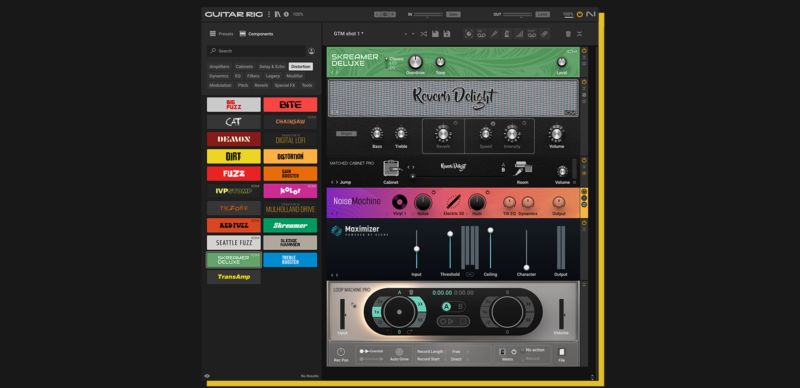 Native Instruments Guitar Rig 7 Pro Guitar Amp & Effects Software