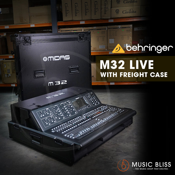 Midas M32 LIVE 40-channel Digital Mixer for Live Performance and Studio Recording