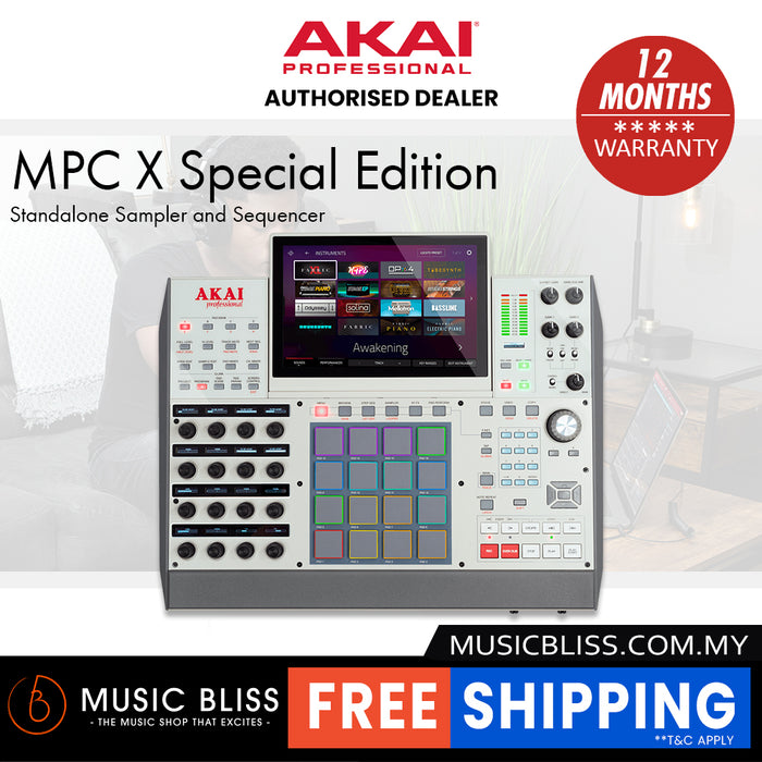 Akai Professional MPC X Standalone Sampler and Sequencer - Special Edition