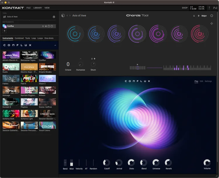 Native Instruments Kontakt 8 Software Sampler and Virtual Instrument Platform - Crossgrade from Third-party Kontakt Libraries