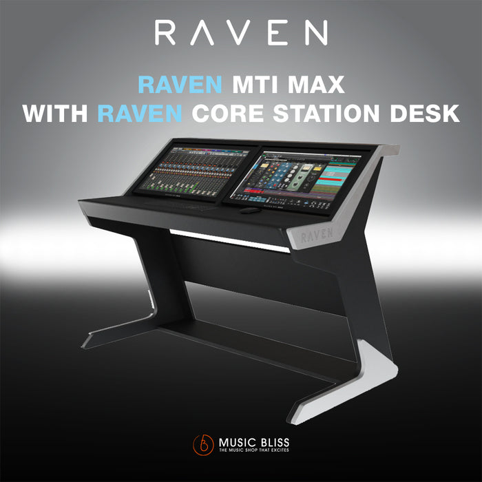 Steven Slate Audio Raven MTi MAX Multi-touch Production Console Pair with RAVEN MTi CORE Station Desk