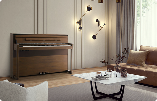 Kawai CA901 88-key Wooden-key Digital Piano - Natural Walnut (Grade 5-Diploma) *FREE IPAD* - Music Bliss Malaysia