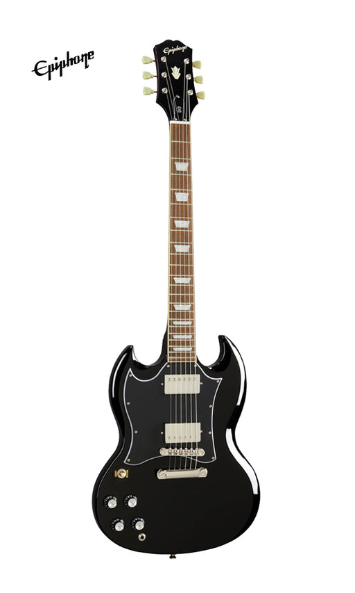 Epiphone SG Standard Left-Handed Electric Guitar - Ebony - Music Bliss Malaysia