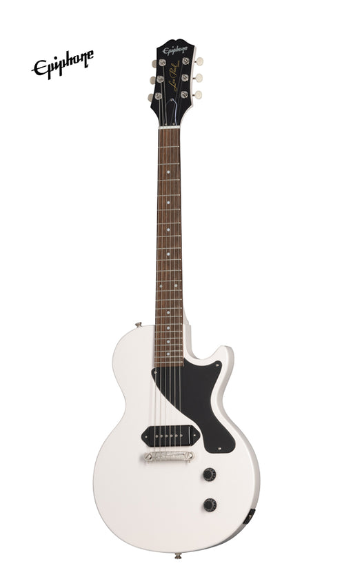 Epiphone Billie Joe Armstrong Les Paul Junior Electric Guitar, Case Included - Classic White - Music Bliss Malaysia