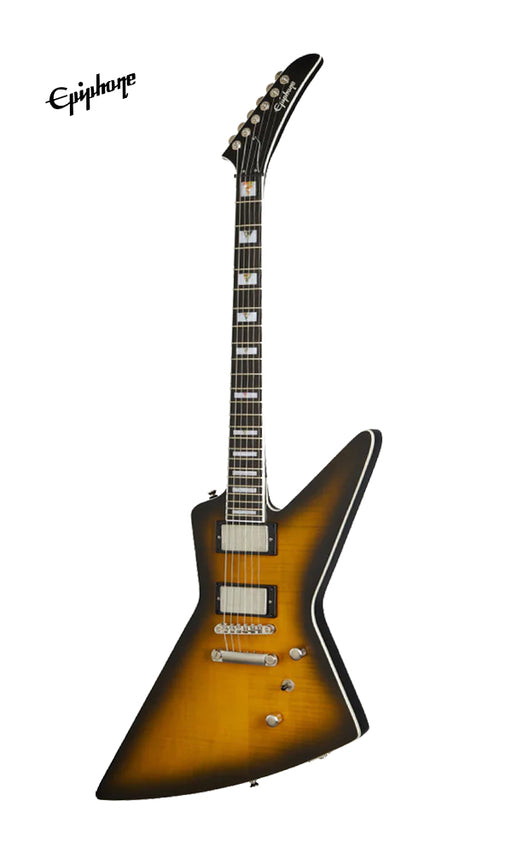 Epiphone Extura Prophecy Electric Guitar - Yellow Tiger Aged Gloss - Music Bliss Malaysia