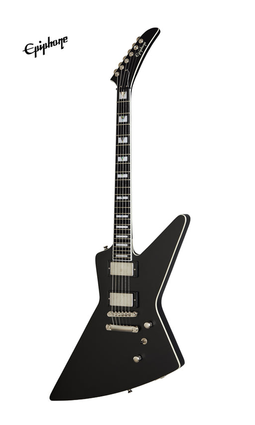 Epiphone Extura Prophecy Electric Guitar - Black Aged Gloss - Music Bliss Malaysia