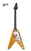 GIBSON 1958 KORINA FLYING V ELECTRIC GUITAR WITH WHITE PICKGUARD - NATURAL - Music Bliss Malaysia