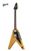 GIBSON 1958 KORINA FLYING V ELECTRIC GUITAR WITH BLACK PICKGUARD - NATURAL - Music Bliss Malaysia