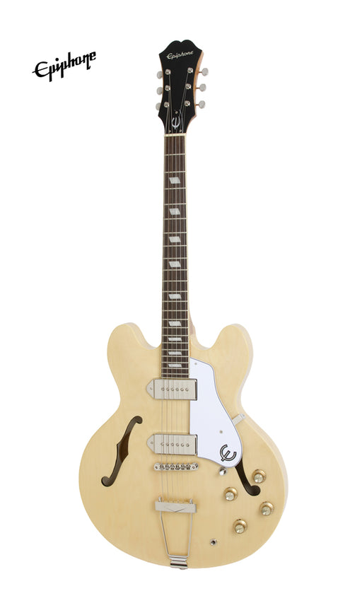 Epiphone Casino Archtop Hollowbody Electric Guitar - Natural - Music Bliss Malaysia