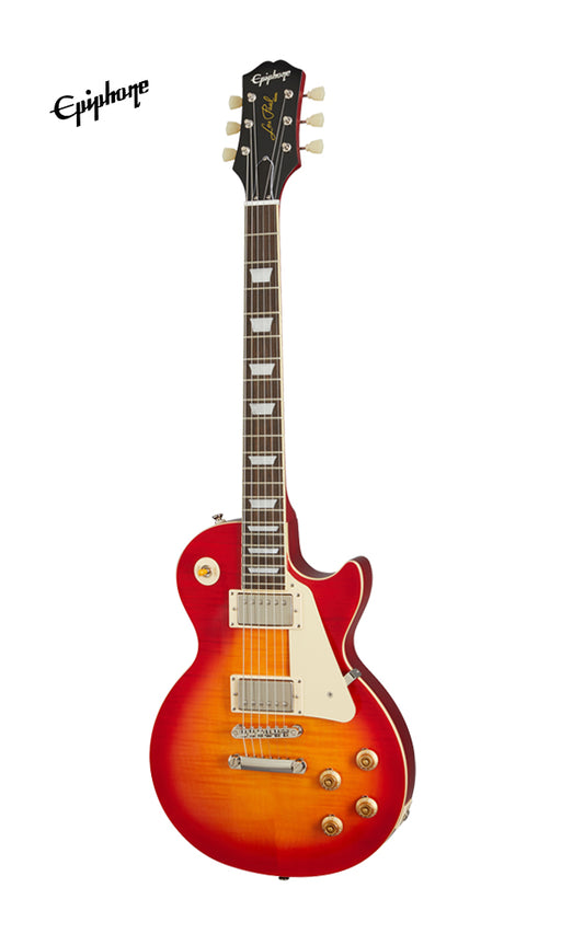 Epiphone Limited Edition 1959 Les Paul Standard Electric Guitar, Case Included - Aged Dark Cherry Burst - Music Bliss Malaysia