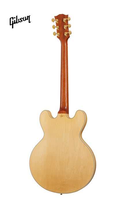 GIBSON 1959 ES-355 REISSUE STOP BAR VOS SEMI-HOLLOWBODY ELECTRIC GUITAR - VINTAGE NATURAL - Music Bliss Malaysia