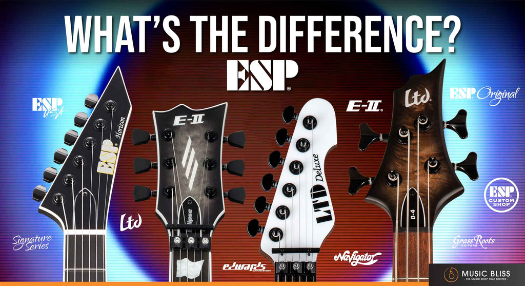 What s The Difference Between ESP S Brands Music Bliss Malaysia