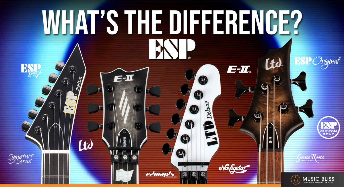 What s The Difference Between ESP S Brands Music Bliss Malaysia