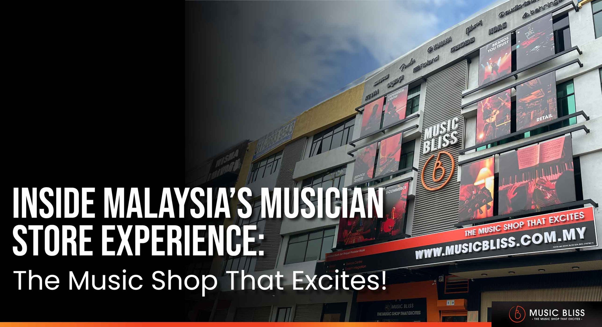 Inside Malaysia’s Musician Store Experience: Music Bliss, The Music Shop That Excites!