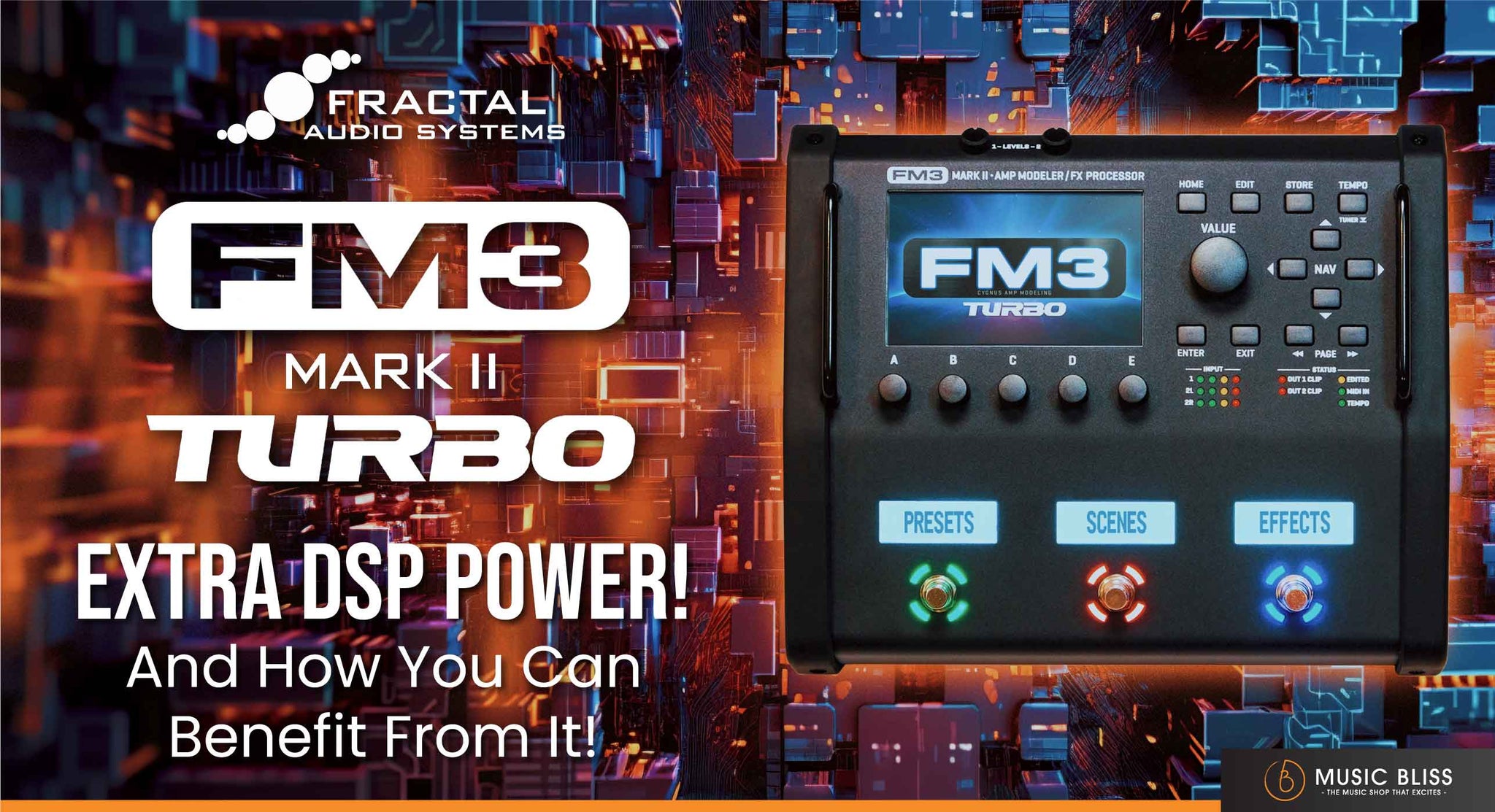 Fractal Audio FM3 Turbo MkII - Now with Extra DSP Power!