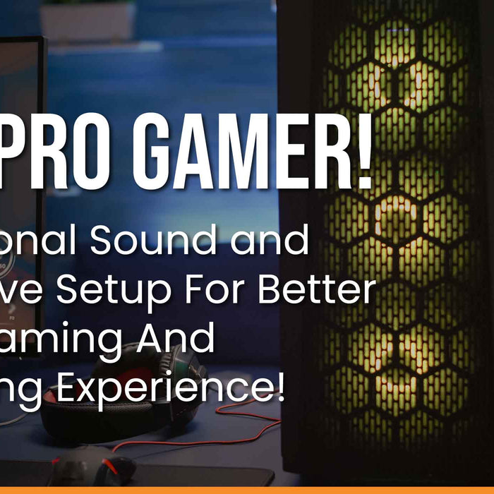 Be A Pro Gamer! Professional Sound and Must Have Setup For Better Video Gaming And Streaming Experience!