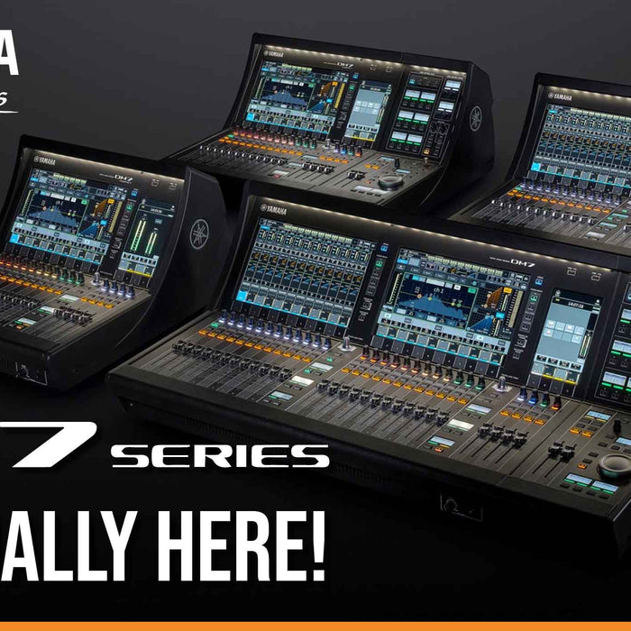 Finally It's Here! Introducing The New Yamaha DM7 Digital Mixers!