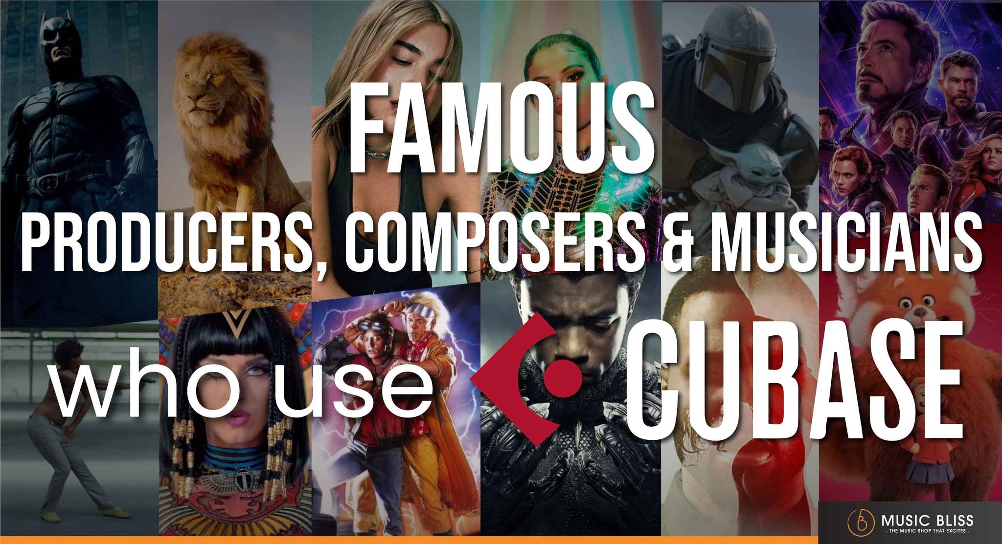 Famous Producers, Composers, and Musicians Who Use Cubase!