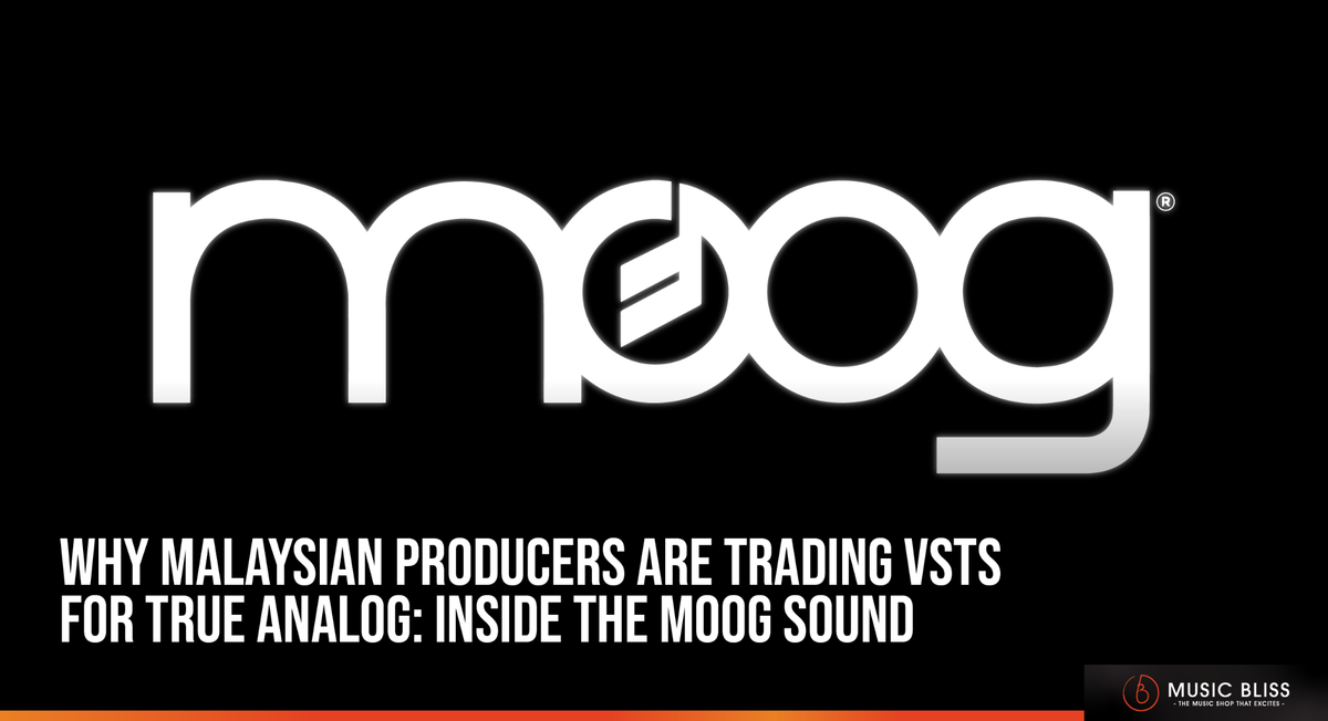 Why Malaysian Producers Are Trading VSTs for True Analog: Inside the Moog Sound