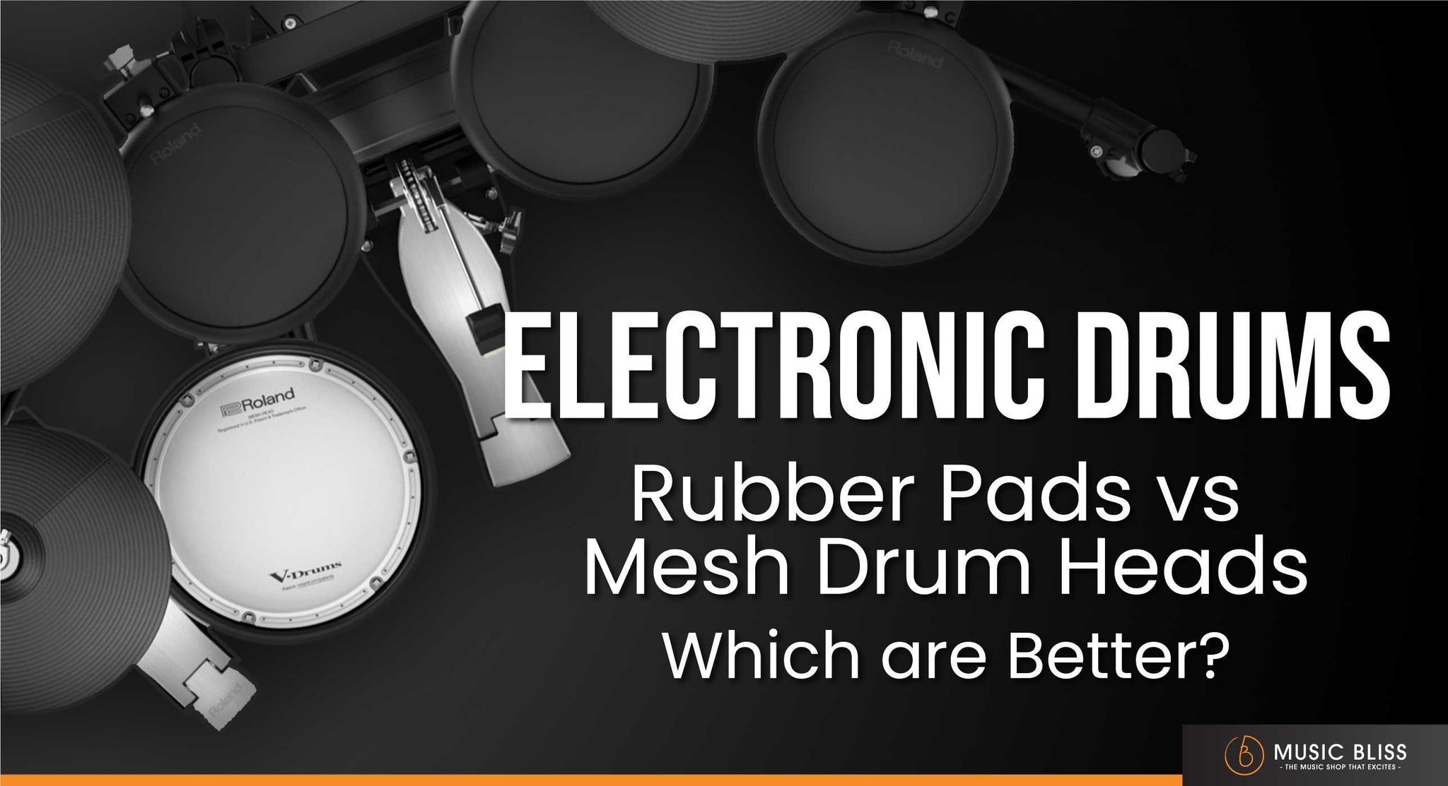 Electronic Drums - Rubber Pads Vs Mesh Drum Heads. Which Are Better?