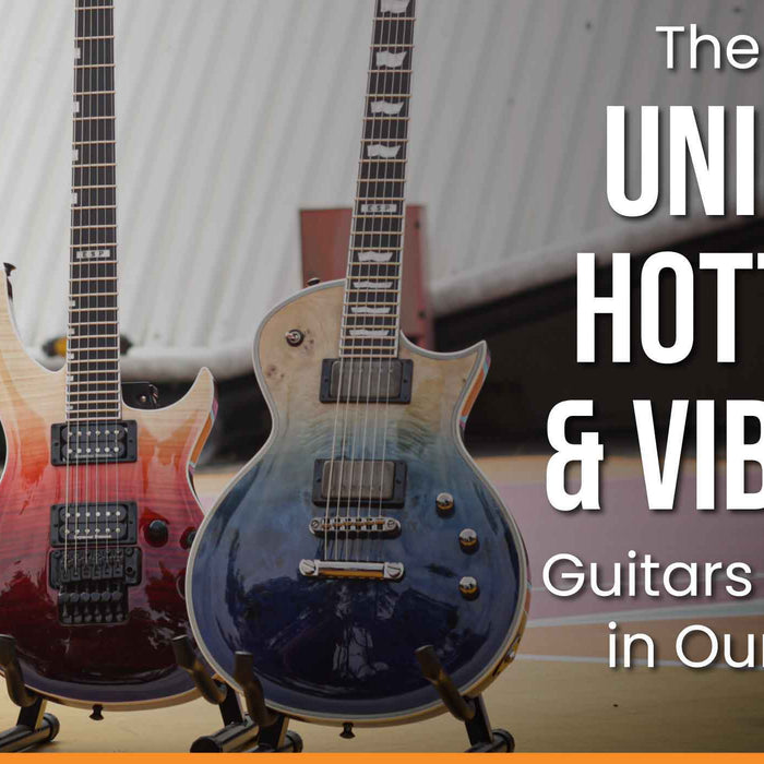 The Most Unique, Hottest & Vibrant Guitars We Have In Our Store!