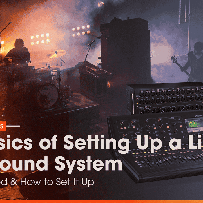 The Basics of Setting Up a Live Band Sound System (Gears You Need & How to Set It Up)