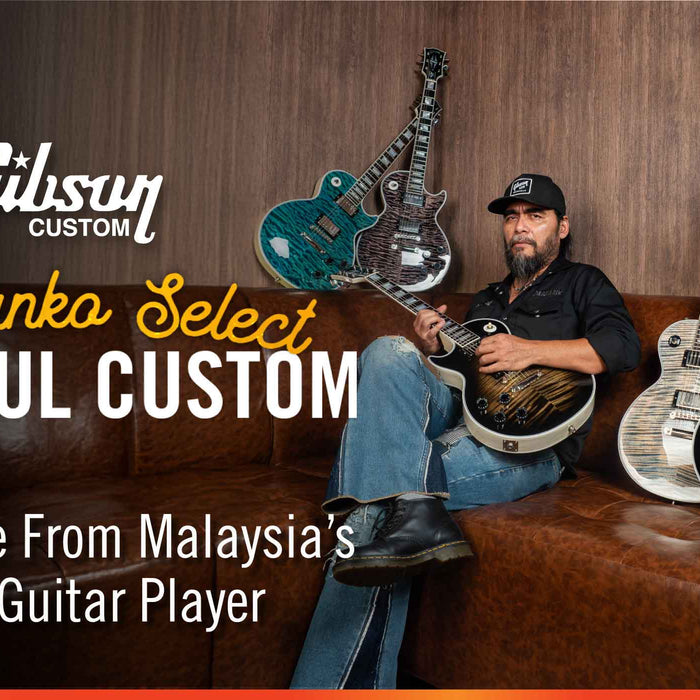 Introducing JoBranko Gibson Les Paul Custom Select: A Signature From Malaysia’s Finest Guitar Player