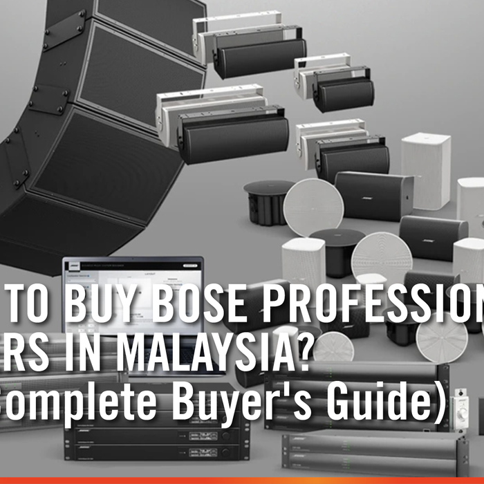 Where to Buy Bose Professional Speakers in Malaysia? (2026 Complete Buyer's Guide)