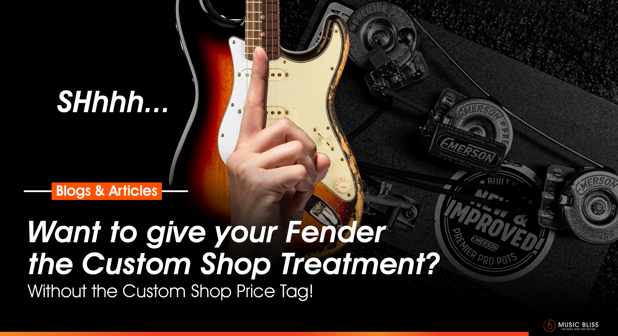 Shhhh! There's a Way to Give Your Fender the Custom Shop Treatment Without the Custom Shop Price Tag