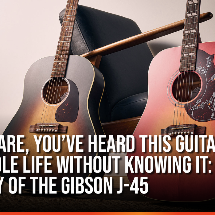 Chances Are, You’ve Heard This Guitar Your Whole Life Without Knowing It: The Story of the Gibson J-45