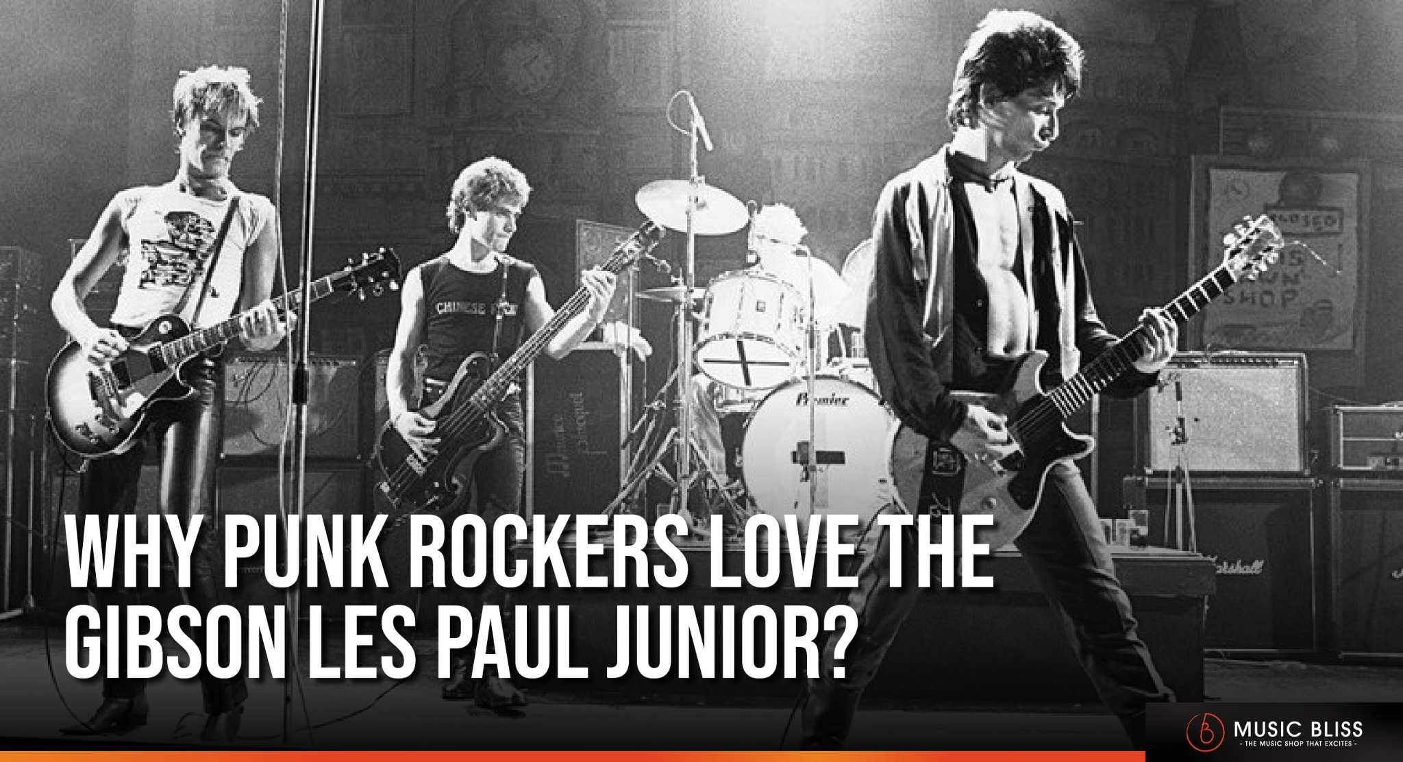 Why Punk Rockers Love the Gibson Les Paul Junior?