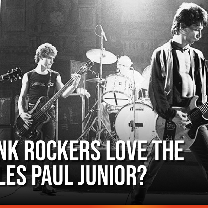 Why Punk Rockers Love the Gibson Les Paul Junior?