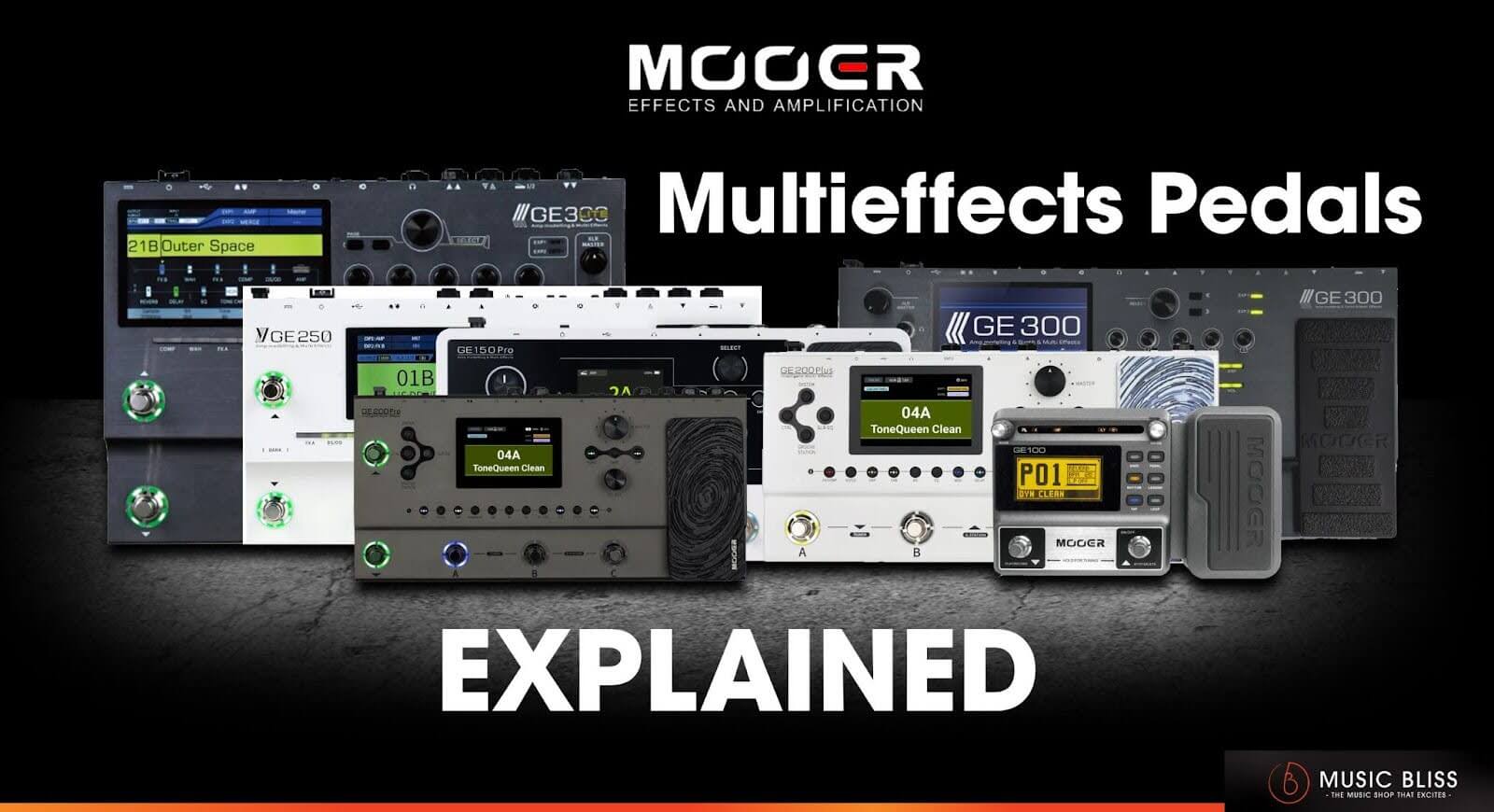 Mooer Multieffects Pedals: Explained