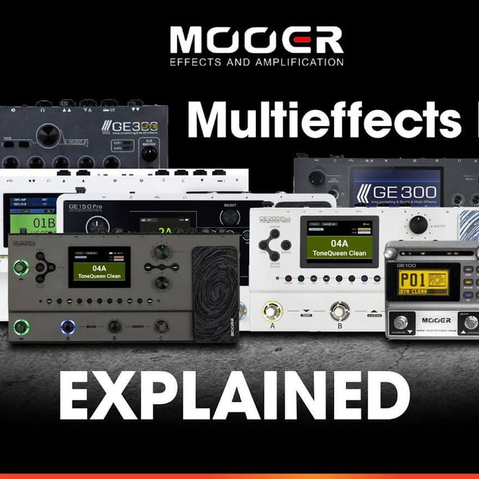 Mooer Multieffects Pedals: Explained