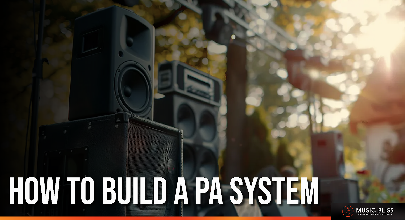 How to Build a PA System