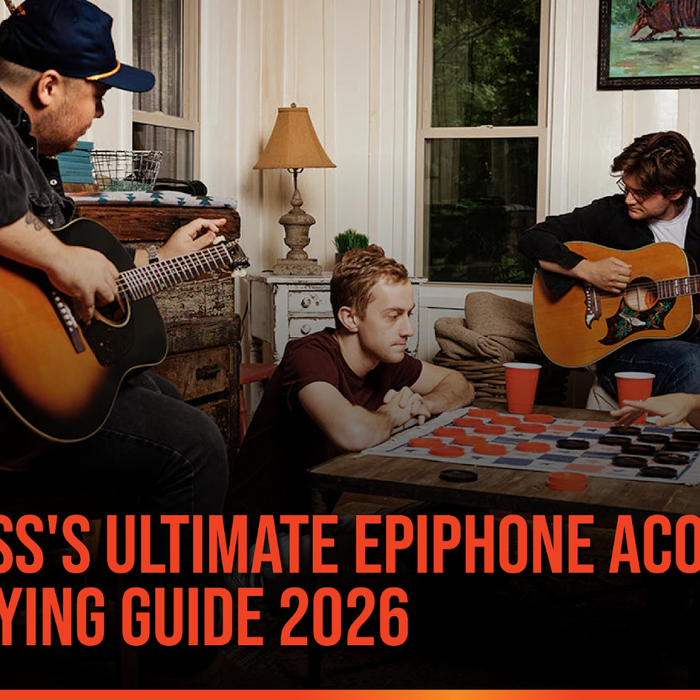 Music Bliss's Ultimate Epiphone Acoustic Guitar Buying Guide 2026