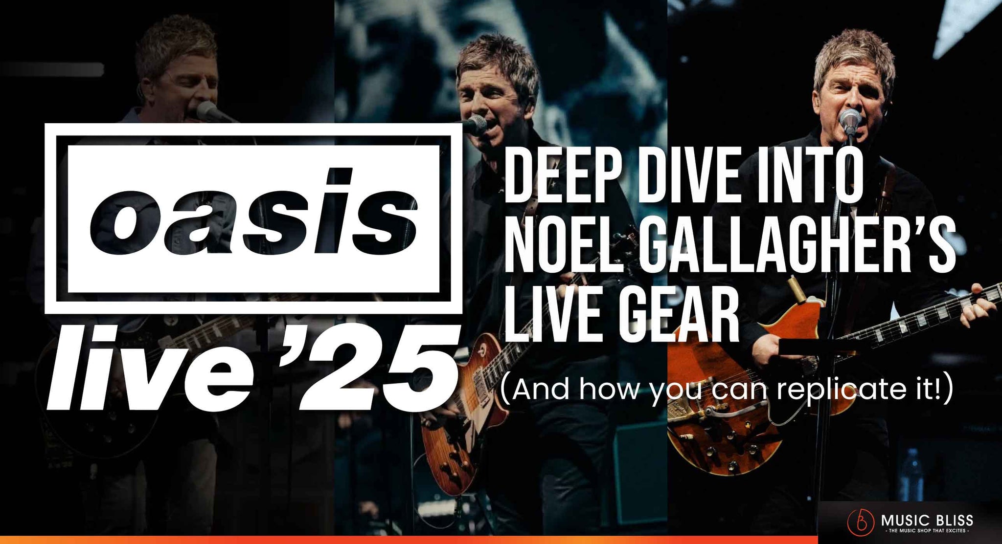 Deep Dive Into Noel Gallagher’s Live Gear for the 2025 Oasis Reunion Tour (And How You Can Replicate It!)