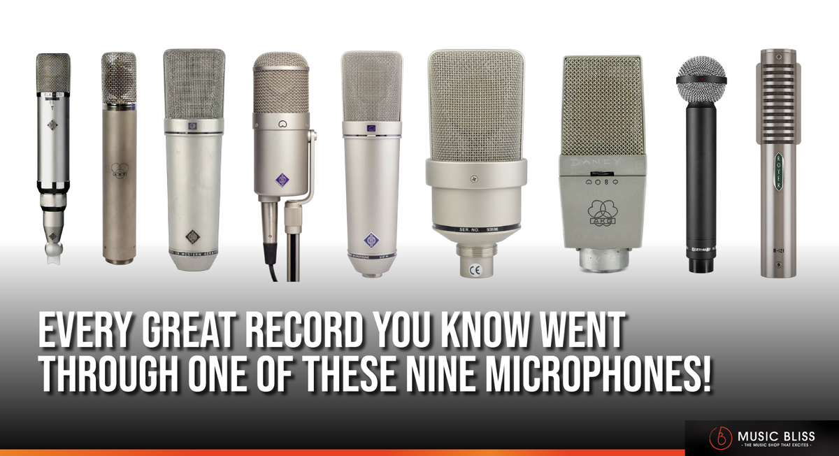Every Great Record You Know Went Through One of These Nine Microphones