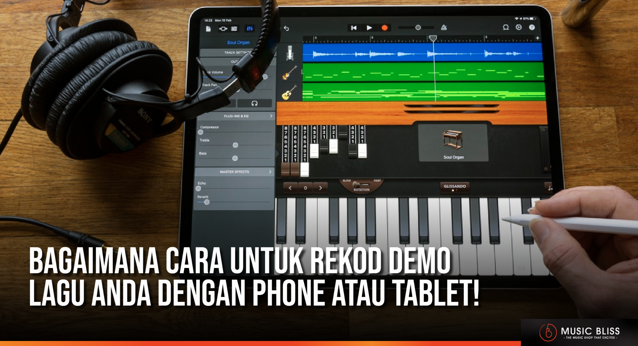 Bagaimana Cara Untuk Rekod Demo Lagu Anda Dengan Phone atau Tablet!