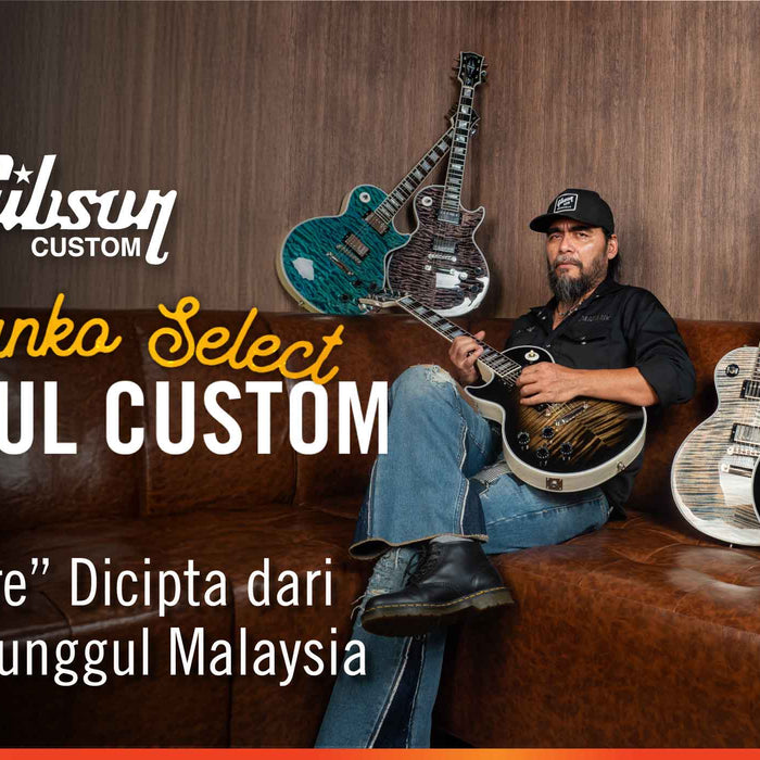 Memperkenalkan JoBranko Gibson Les Paul Custom Select: Model Signature Dari Gitaris Terunggul Malaysia
