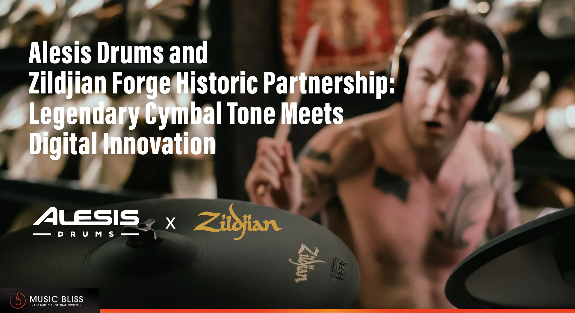 Alesis Drums and Zildjian Forge Historic Partnership: Legendary Cymbal Tone Meets Digital Innovation