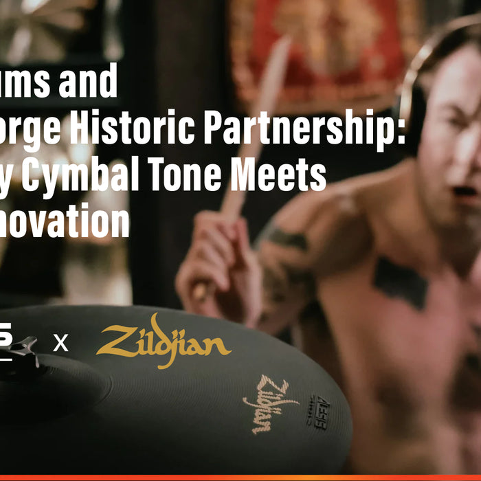 Alesis Drums and Zildjian Forge Historic Partnership: Legendary Cymbal Tone Meets Digital Innovation