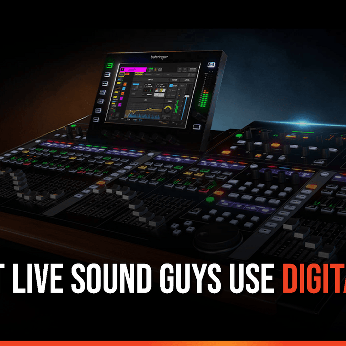 Why Most Live Sound Guys Use Digital Mixers?