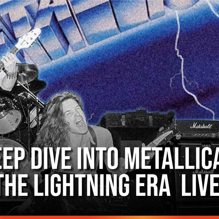 Deep Dive Into Metallica’s  Ride The Lightning Era Live Gear (1984-1986) And How You Can Recreate It!