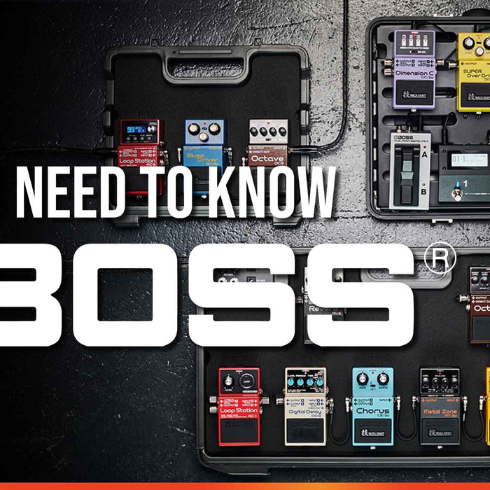 All You Need To Know About: BOSS Pedals (2025 Guide)