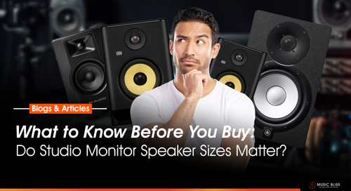 Do Studio Monitor Speaker Sizes Matter