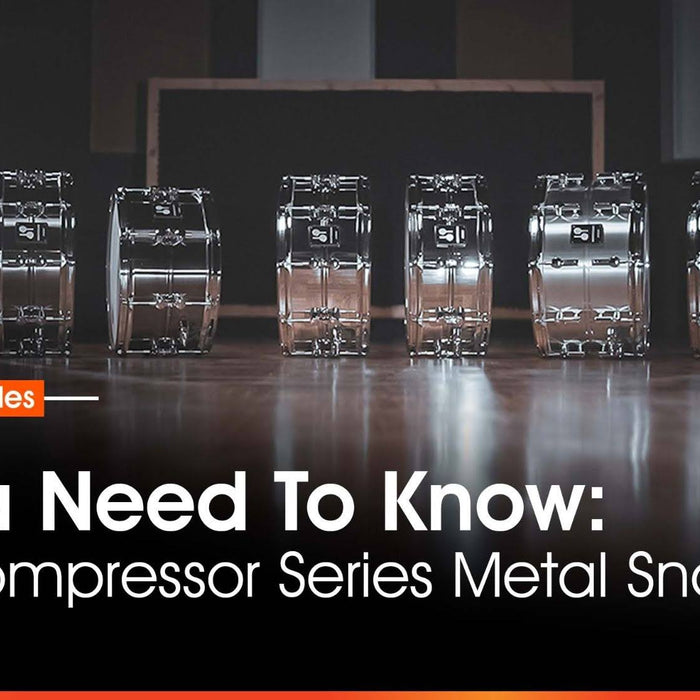 All You Need To Know: Sonor Kompressor Series Metal Snares!