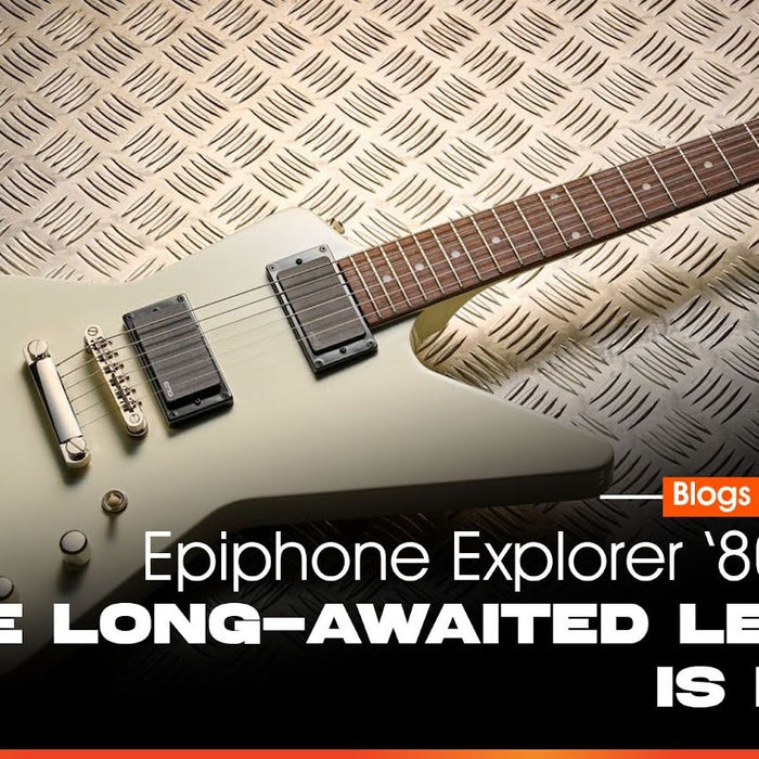 Epiphone Explorer ‘80s EMG: The Long-Awaited Legend Is Back!